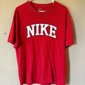 Vintage Looking Red Nike Shirt